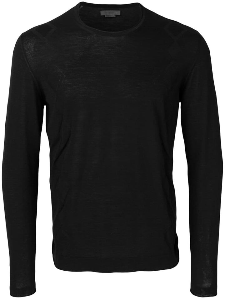 Corneliani Slim-fit Pullover - Black