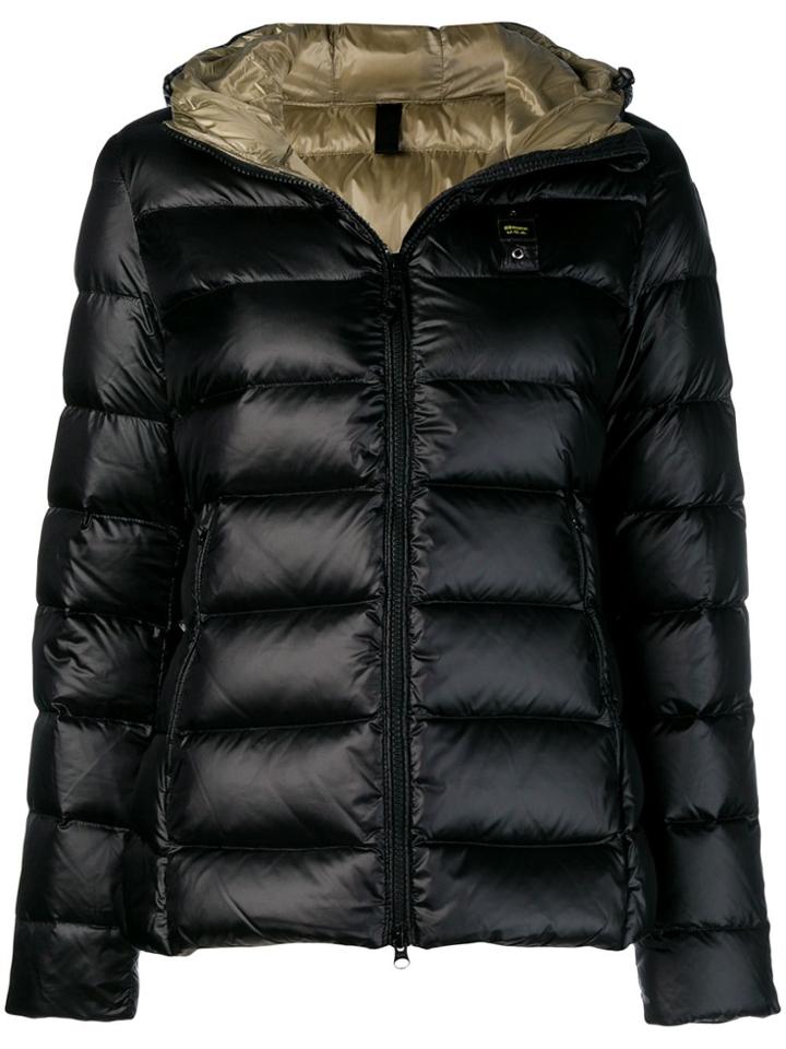 Blauer Short Padded Jacket - Black