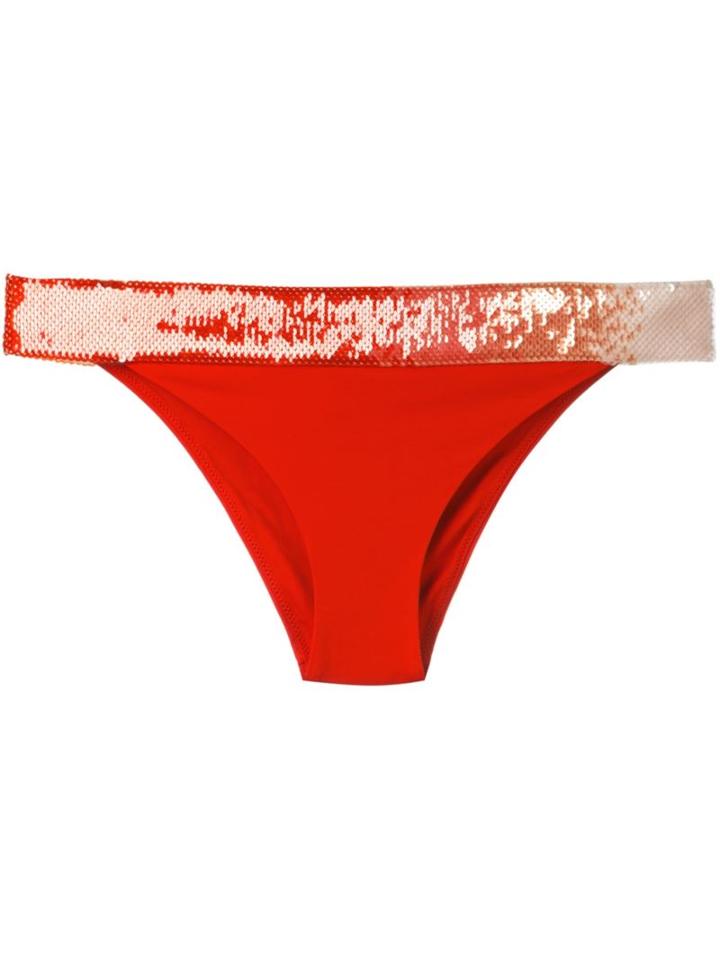 La Perla 'radiance' Bikini Briefs, Women's, Size: 42, Yellow/orange, Nylon/spandex/elastane