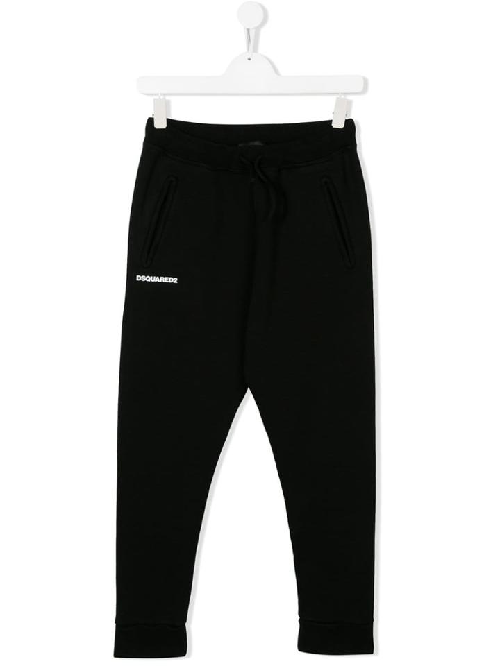 Dsquared2 Kids Branded Sweatpants - Black