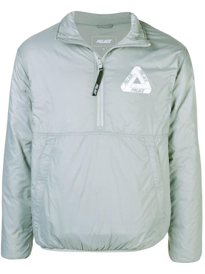 Palace Lightweight Panelled Sports Jacket - Grey