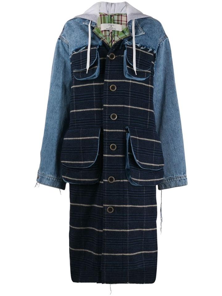 Natasha Zinko Denim Coat - Blue