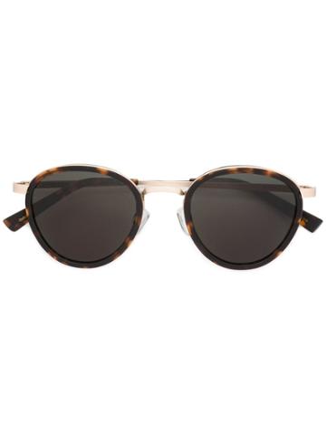 Ep0khe 'poezd' Teardrop Sunglasses - Brown