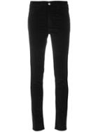 Mih Jeans Velvet Bridge Trousers - Black