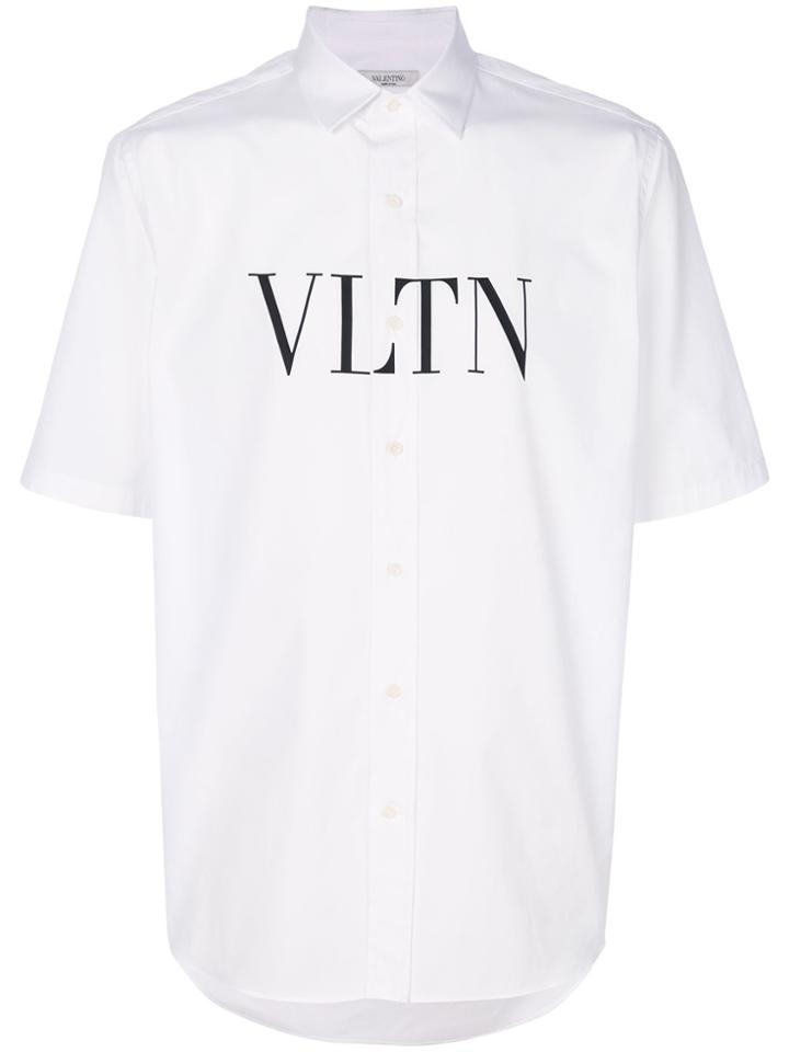 Valentino Vltn Couture Shirt - White