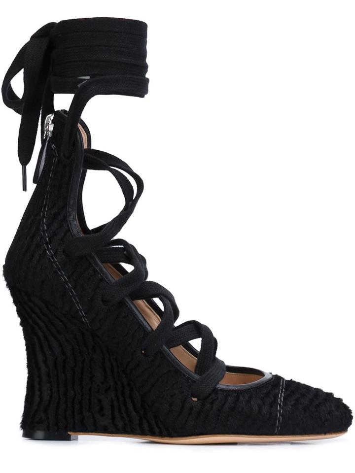 Alchimia Di Ballin Laced Wedge Pumps