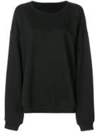 Almaz Oversized Sweatshirt - Black