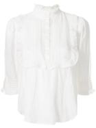 Zadig & Voltaire Tix Short-sleeve Blouse - White