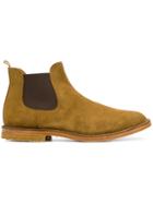 Buttero Elasticated Side Panel Boots - Brown