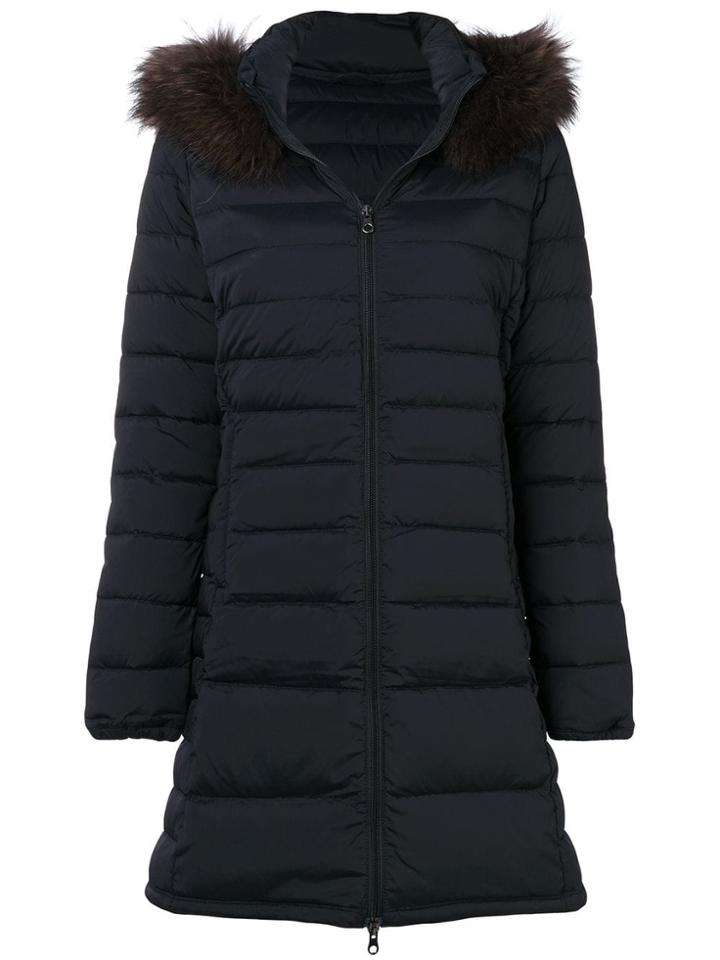 Duvetica Hooded Padded Parka - Blue