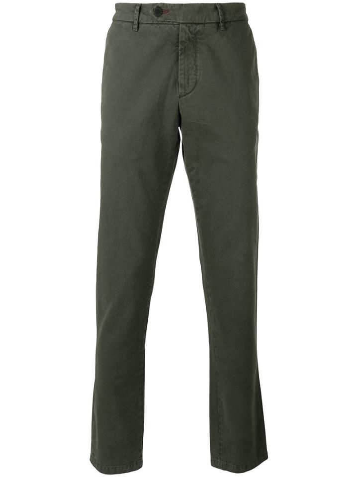 7 For All Mankind - Chino Trousers - Men - Cotton - 30, Green, Cotton