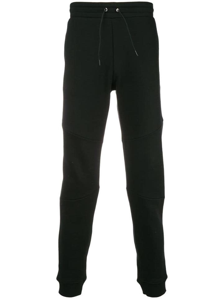 Versus Logo Tape Track Pants - Black