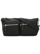 Shoulder Bag - Men - Nylon - One Size, Black, Nylon, Salvatore Ferragamo