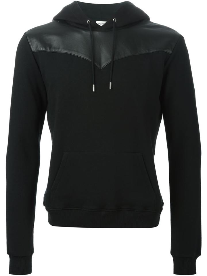 Saint Laurent Panelled Sweatshirt