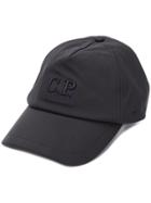 Cp Company Logo Baseball Cap - Blue