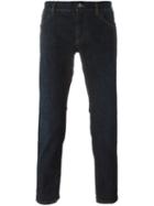 Dolce & Gabbana Tapered Jeans, Men's, Size: 52, Blue, Cotton/spandex/elastane