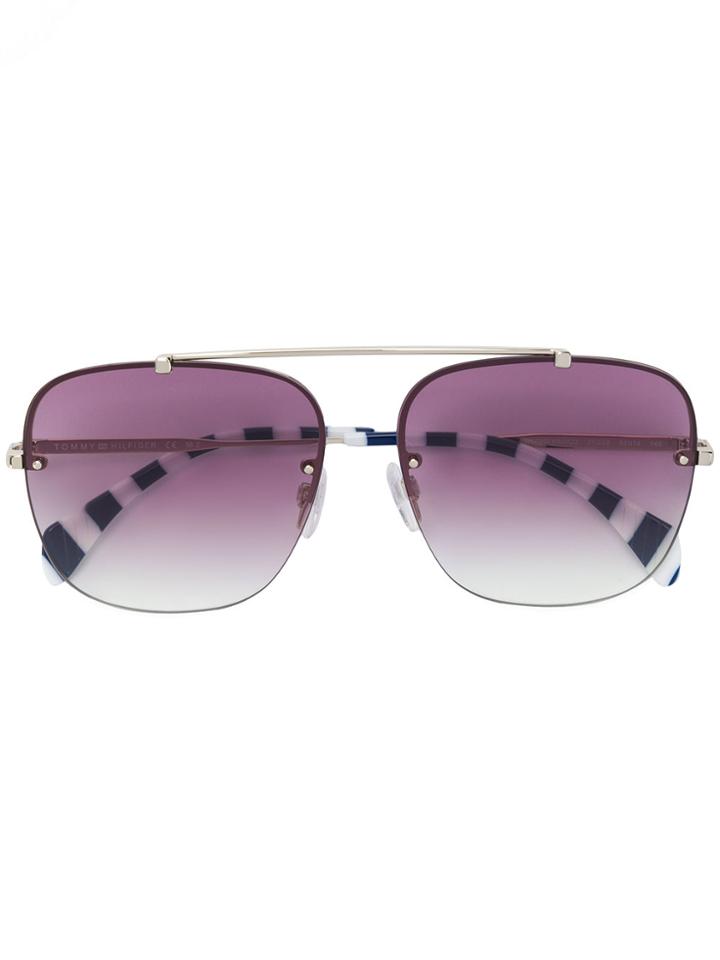 Tommy Hilfiger Gradient Sunglasses - Metallic