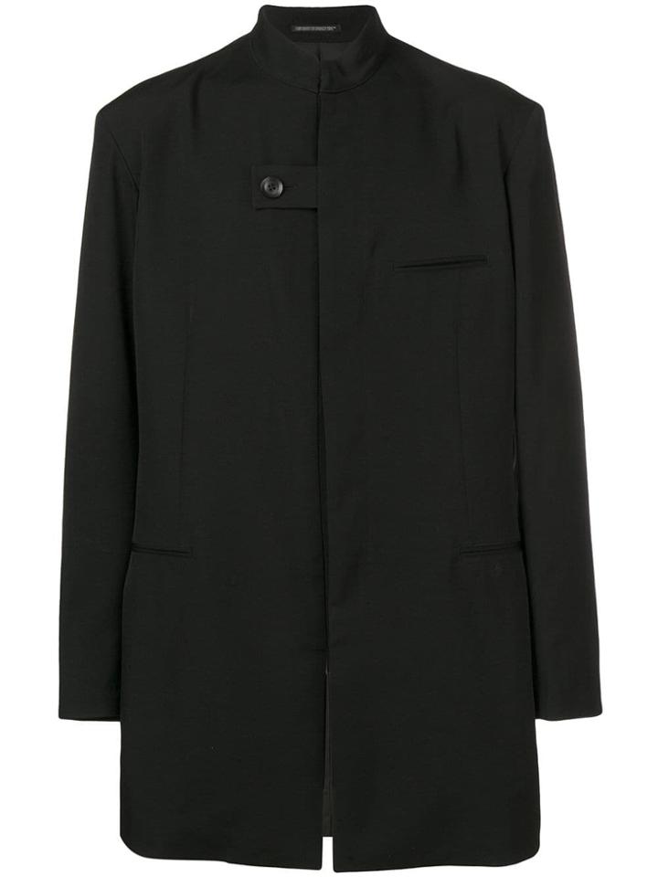 Yohji Yamamoto High Collar Jacket - Black