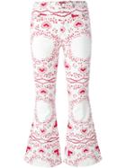 John Galliano Vintage Flared Trousers, Women's, Size: 36, White