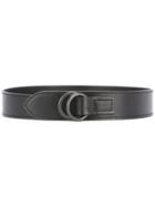 Yohji Yamamoto Double Ring Belt - Black