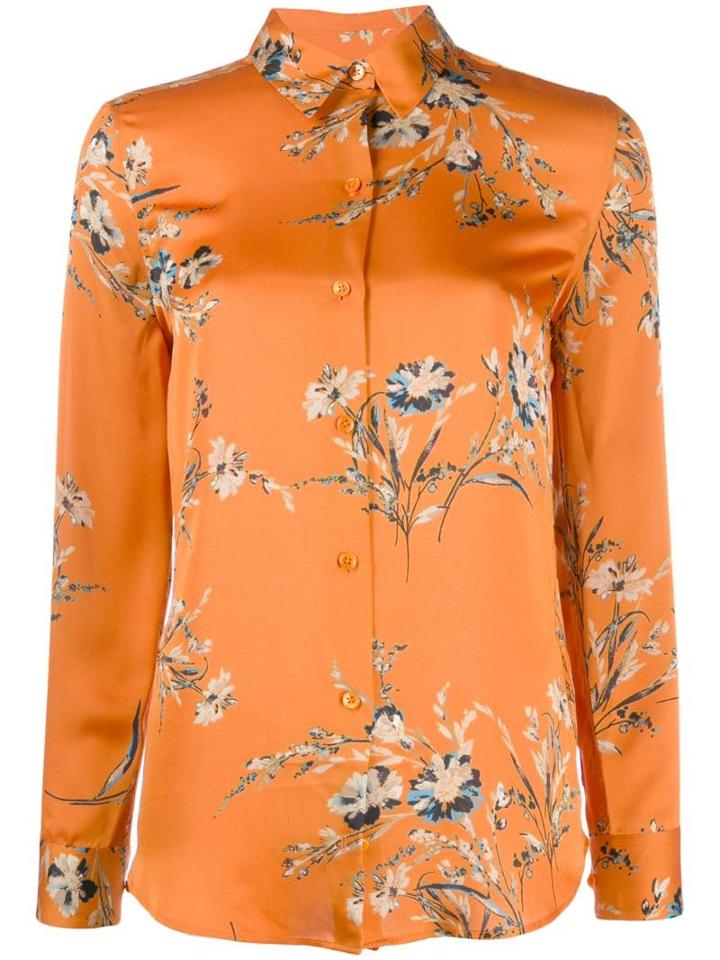 Equipment Autumn Maple Shirt - Orange