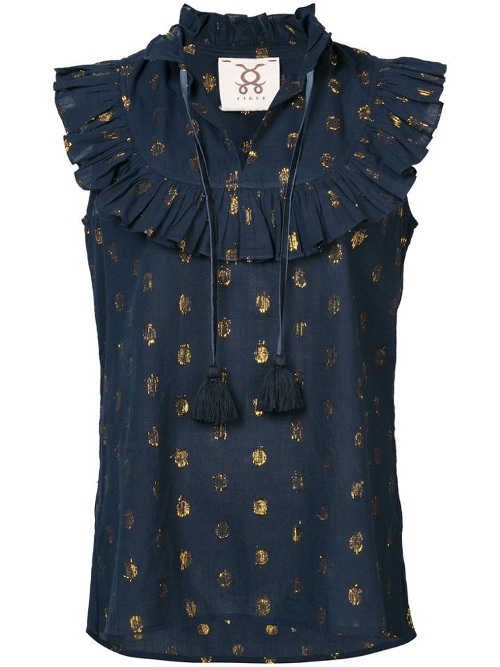 Figue Lila Blouse - Blue