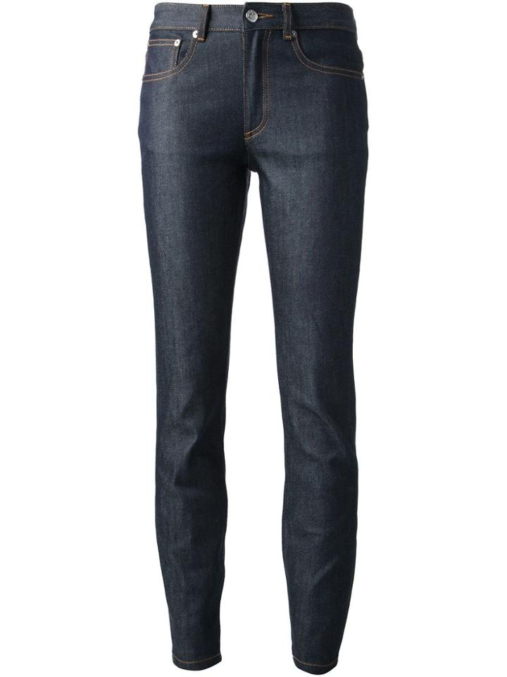 A.p.c. 'cozzi' Skinny Jeans - Blue