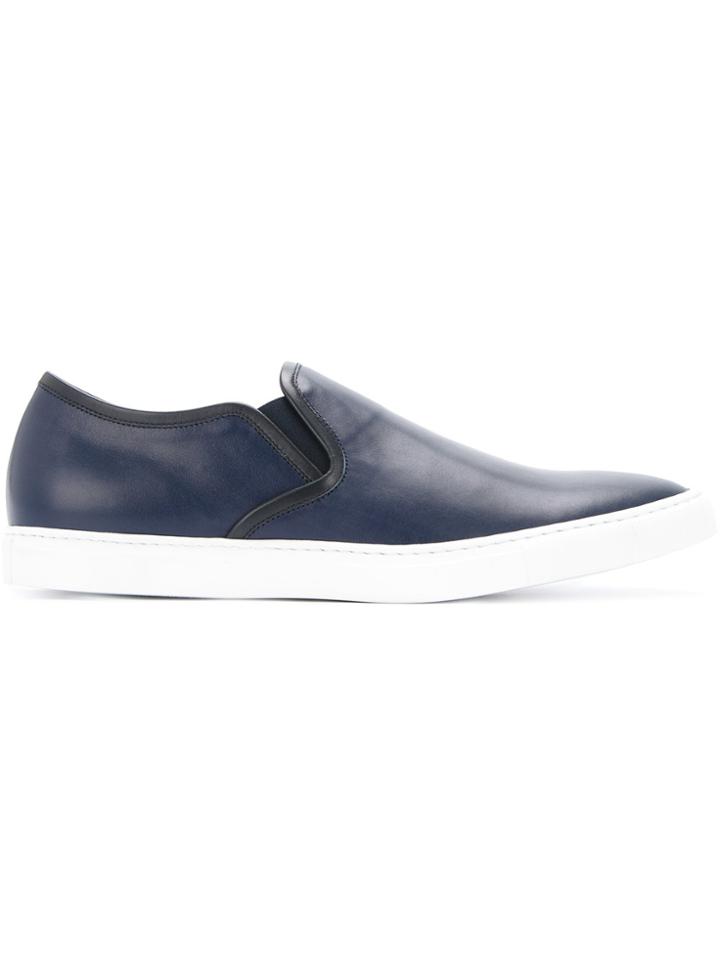 Cerruti 1881 Slip On Sneakers - Blue