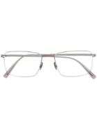 Mykita Rectangular Glasses Frames - Silver
