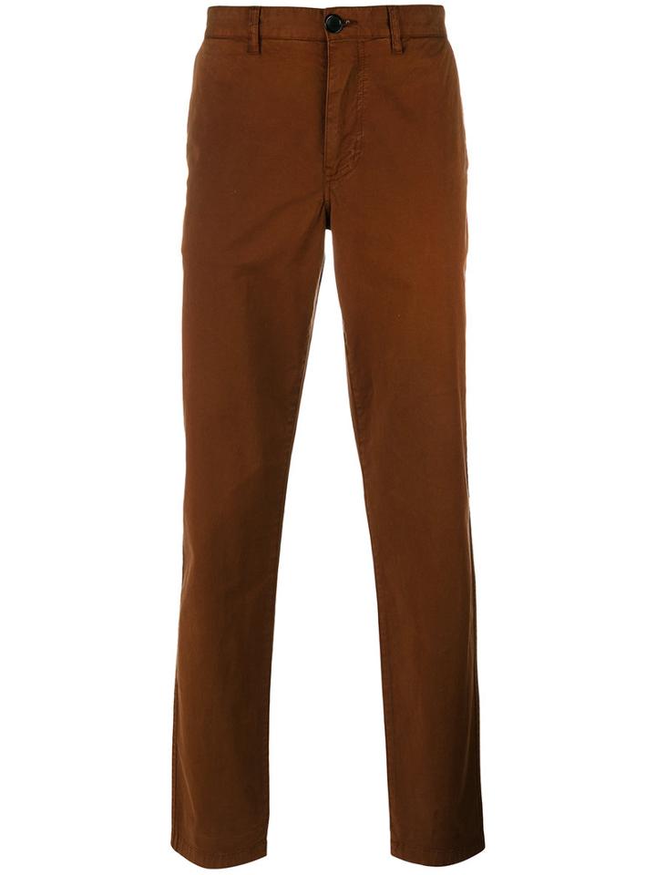 Ps By Paul Smith - Classic Chinos - Men - Cotton/spandex/elastane - 29/32, Brown, Cotton/spandex/elastane