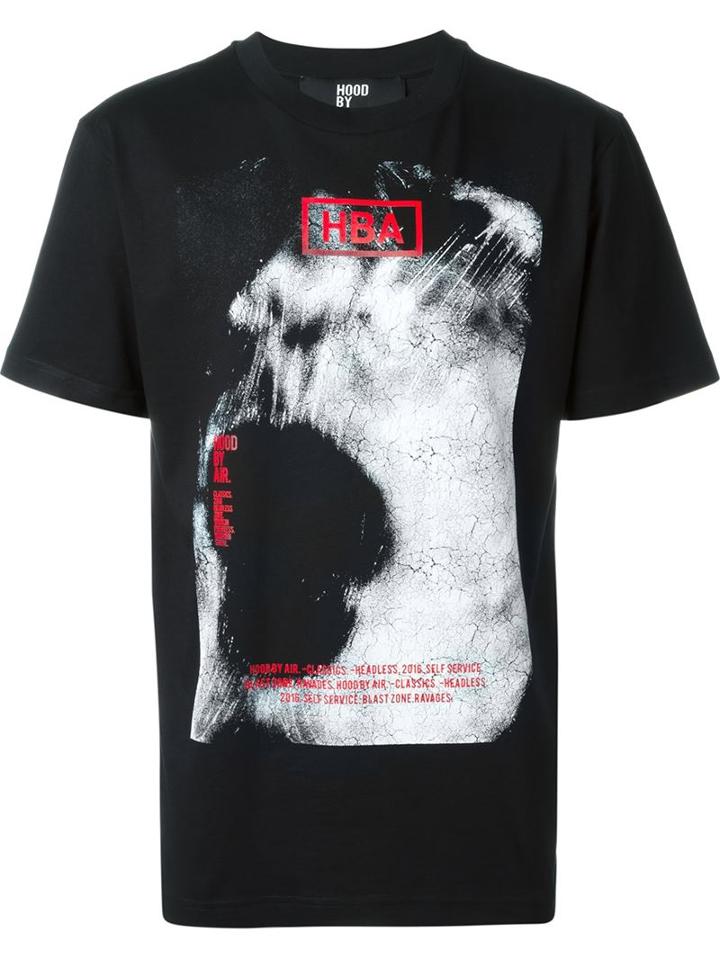 Hood By Air Headless T-shirt, Men's, Size: Xl, Black, Cotton