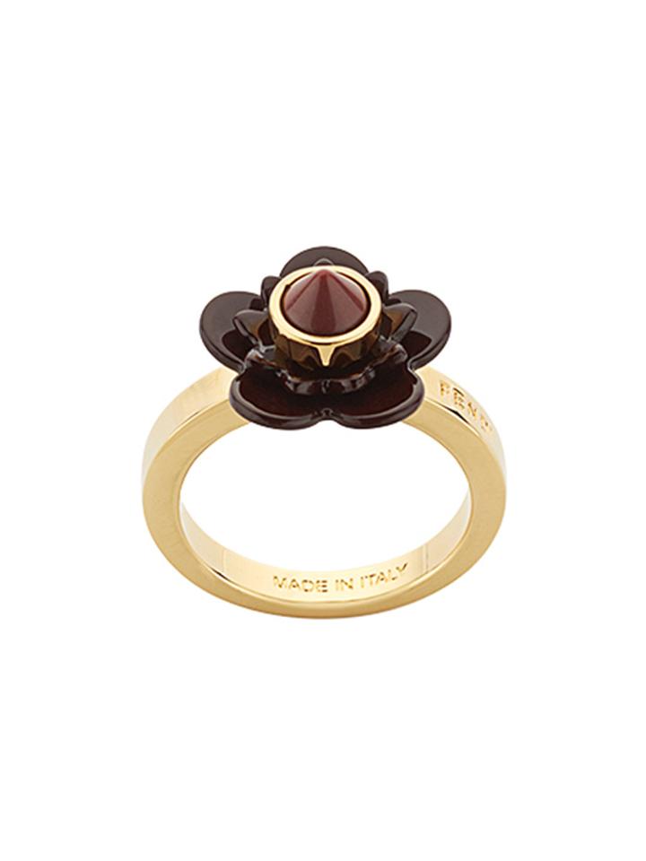 Fendi Flowerland Ring - Metallic