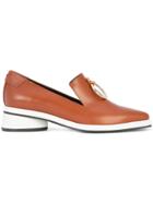 Reike Nen O-ring Detail Loafers - Brown