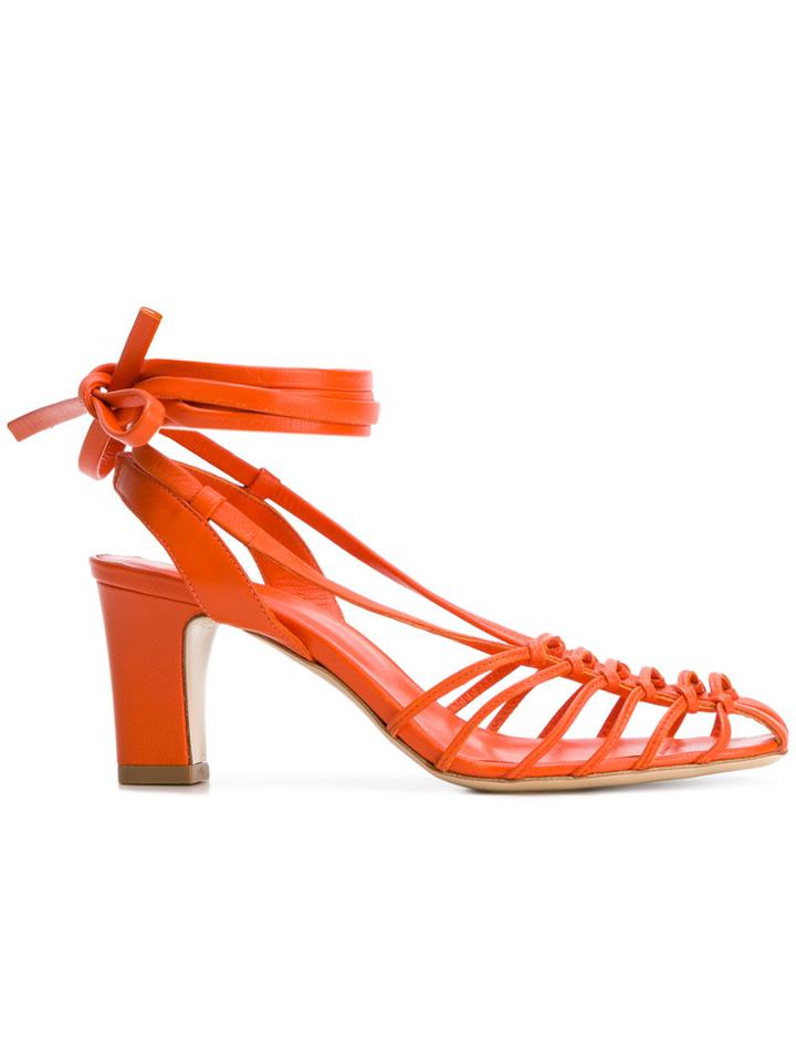Maryam Nassir Zadeh Maribel Sandals - Yellow & Orange