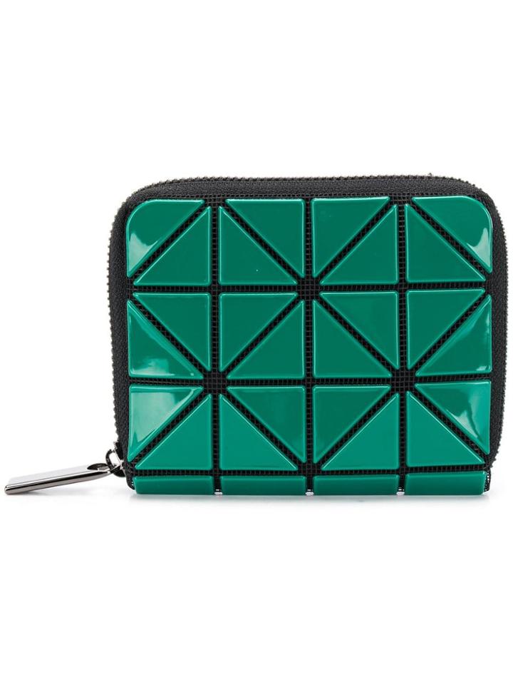 Bao Bao Issey Miyake Geometric Zip Wallet - Blue