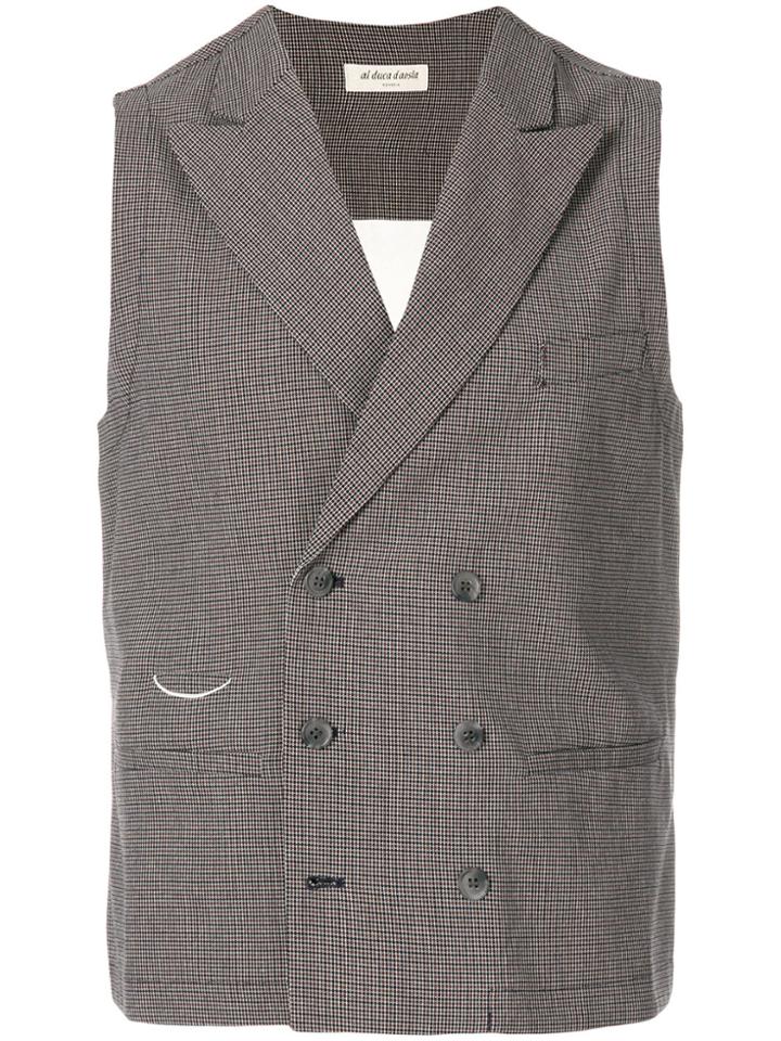 Al Duca D'aosta 1902 Double-breasted Waistcoat - Multicolour