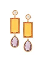 Lizzie Fortunato Jewels Jewel Drop Earrings - Orange
