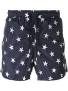 Moncler Star Print Swim Shorts