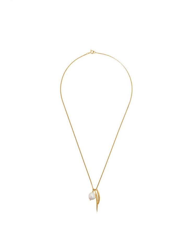 Wouters & Hendrix My Favourite Freshwater Pearl And Spike Pendant