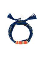 Aurelie Bidermann 'takayama' Wrap Bracelet, Women's, Blue