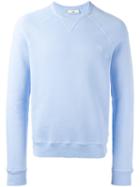 Ami Alexandre Mattiussi Small Ami Sweatshirt, Men's, Size: Xs, Blue, Cotton