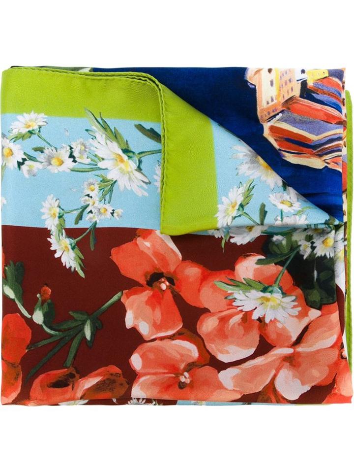 Dolce & Gabbana Portofino Print Scarf