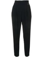 Elisabetta Franchi High-waist Tailored Trousers - Black