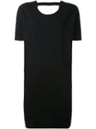 Thom Krom - T-shirt Dress - Women - Cotton - L, Black, Cotton
