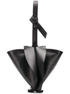 Giaquinto Bucket Panelled Bag - Black