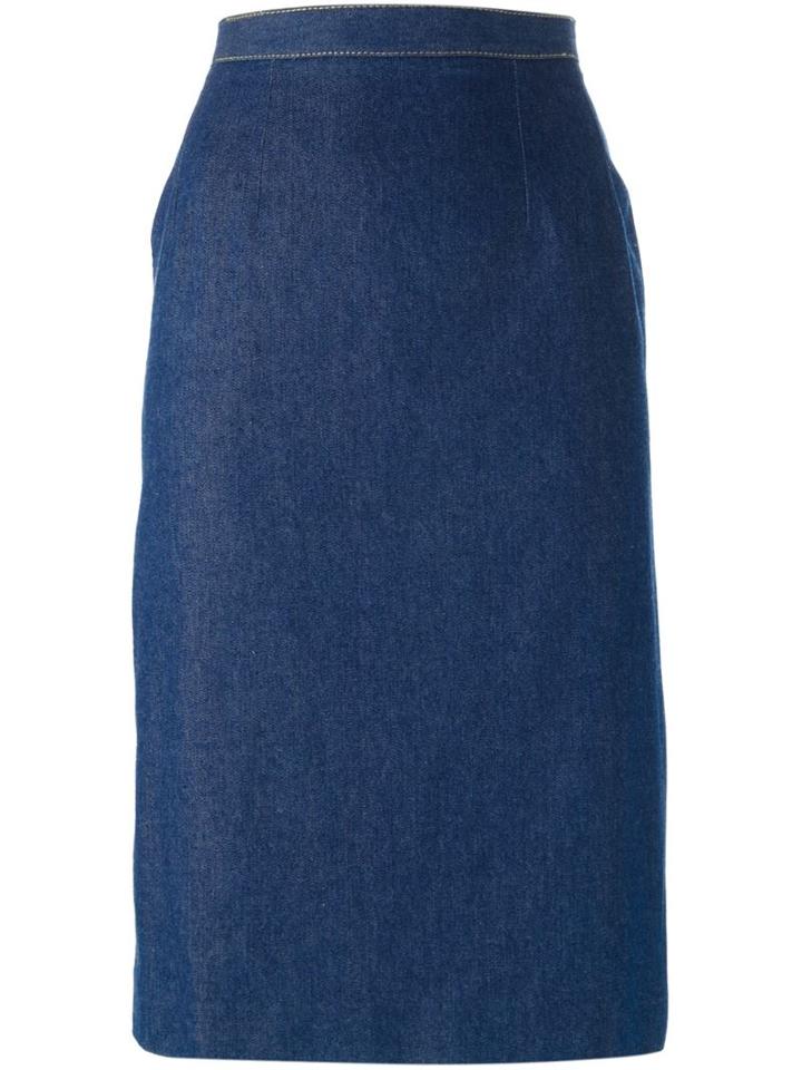 Guy Laroche Vintage Denim Skirt