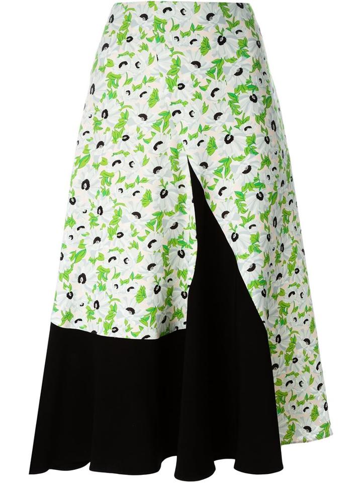 Stella Mccartney Floral Print Skirt
