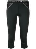Adidas By Stella Mccartney Running 3/4 Leggings - Black