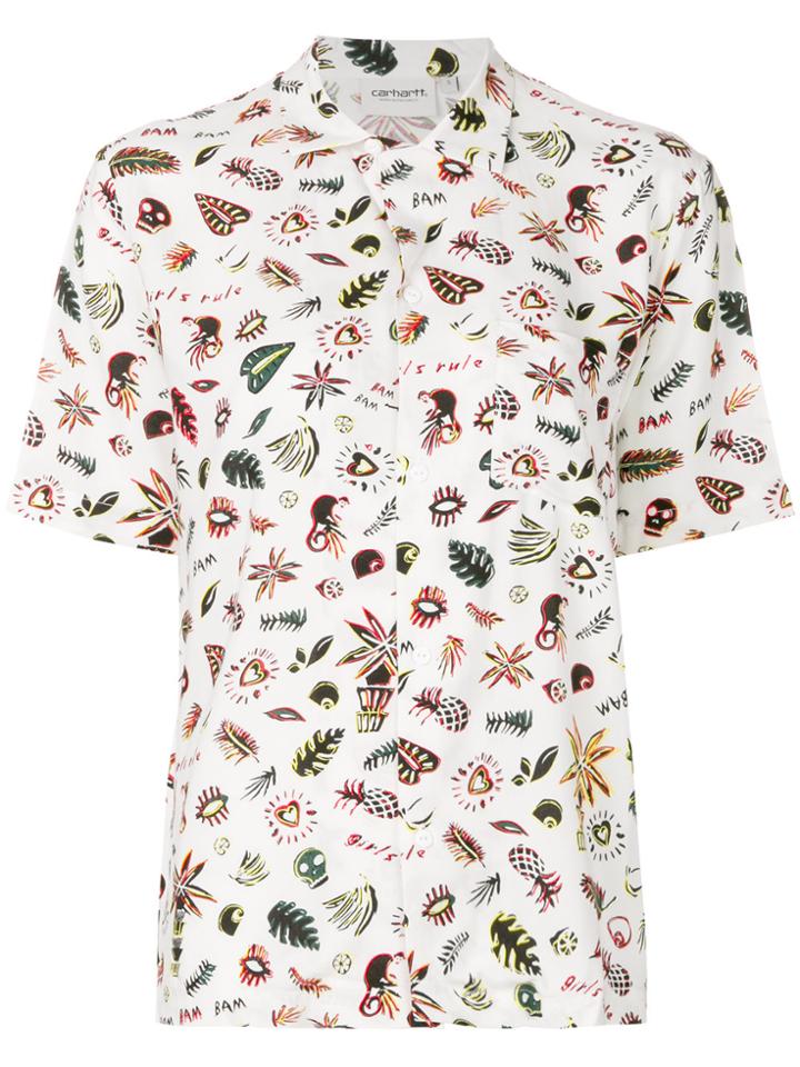 Carhartt Printed Shirt - White