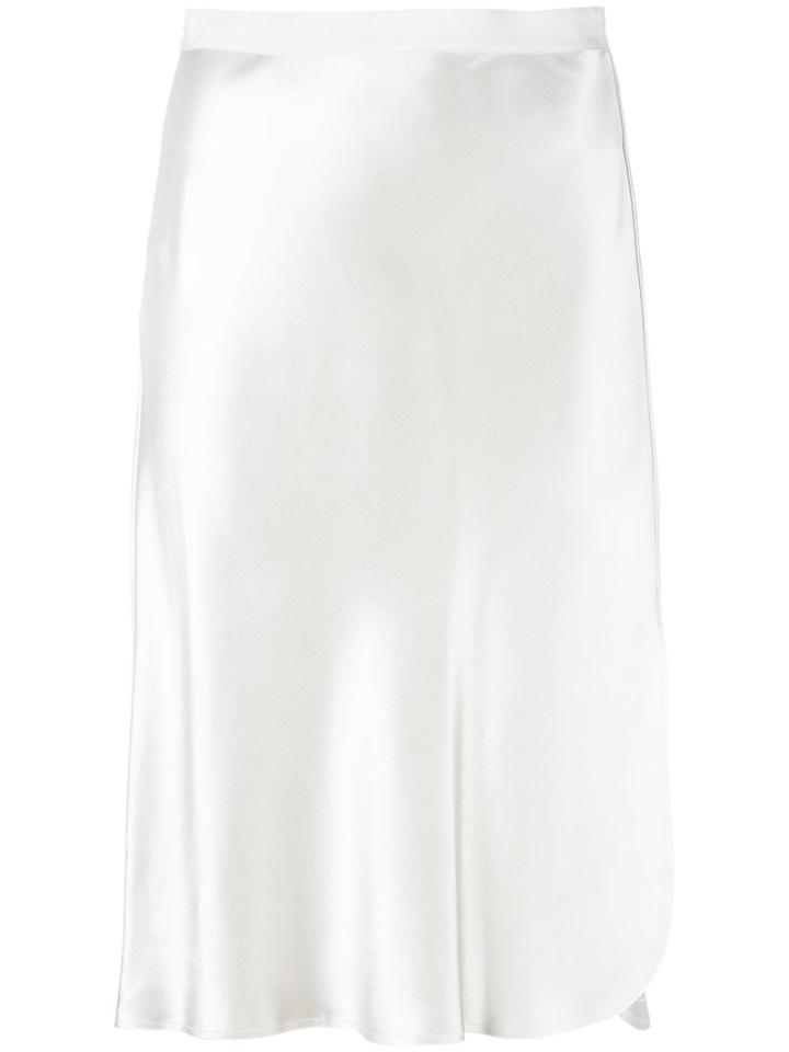 Nili Lotan Slip Skirt, Women's, Size: 4, Nude/neutrals, Silk